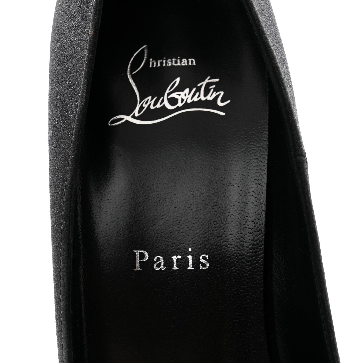 Christian Louboutin Mini Glitter So Kate 120 Pumps 39.5 Black 7 of 9