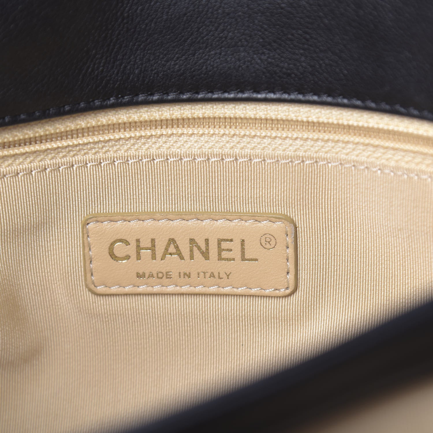 Chanel Calfskin Quilted Medium CC Crown Flap Black 6 of 13