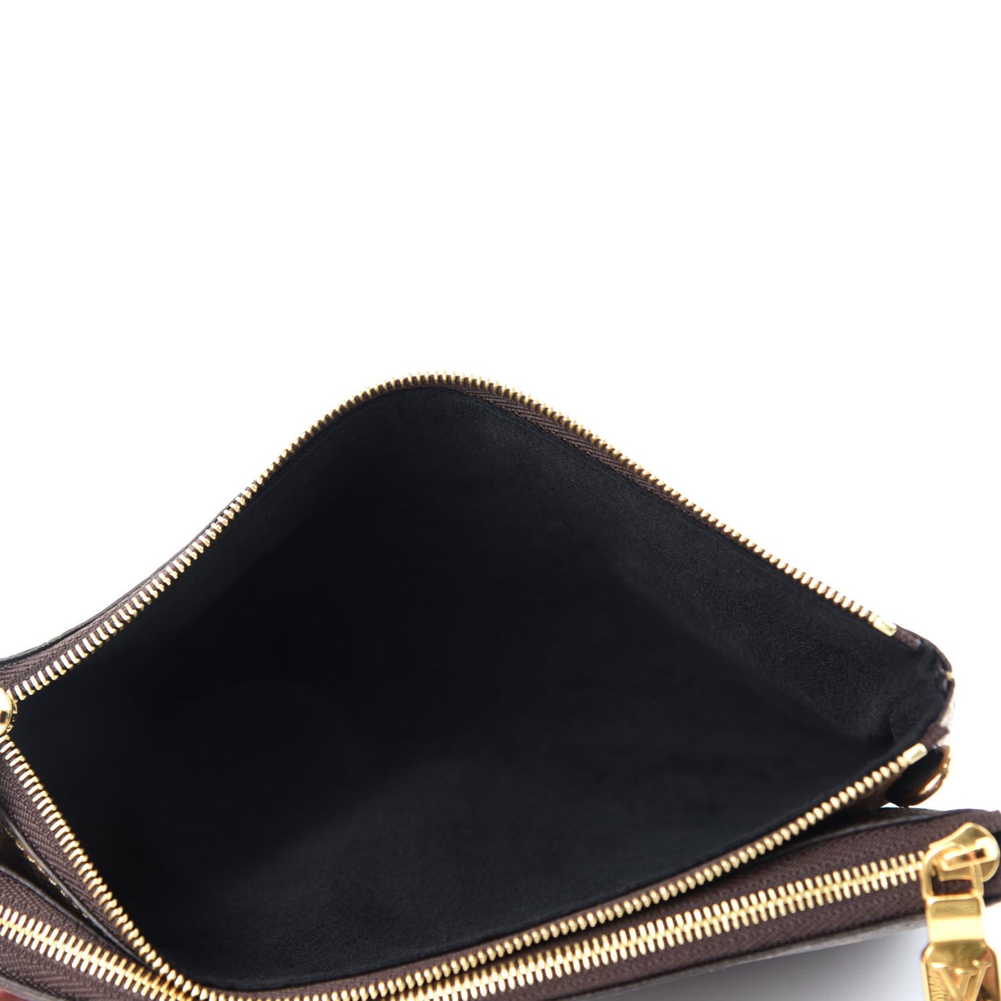 Reverse Monogram Giant Double Zip Pochette