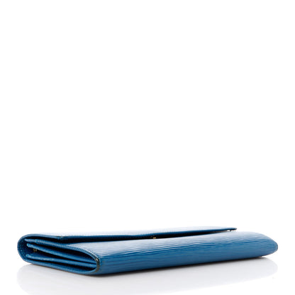 Louis Vuitton Epi Sarah Wallet Myrtille 4 of 12