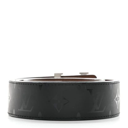 Louis Vuitton Monogram Illusion 40mm LV Initiales Reversible Belt 110 44 Black 2 of 9