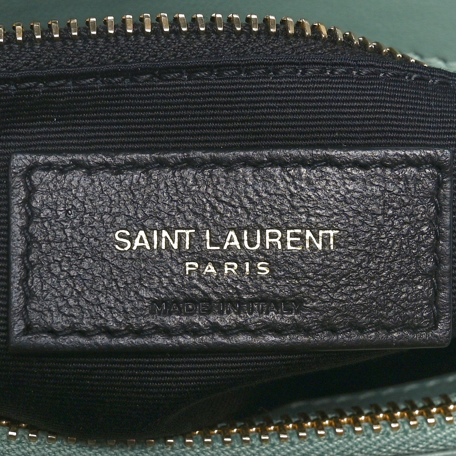 Saint Laurent Suede Y Quilted Monogram Medium Loulou Chain Satchel Vert Opaline 6 of 10