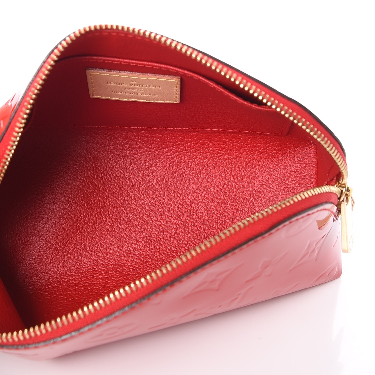 Louis Vuitton Vernis Cosmetic Pouch Cherry 5 of 7