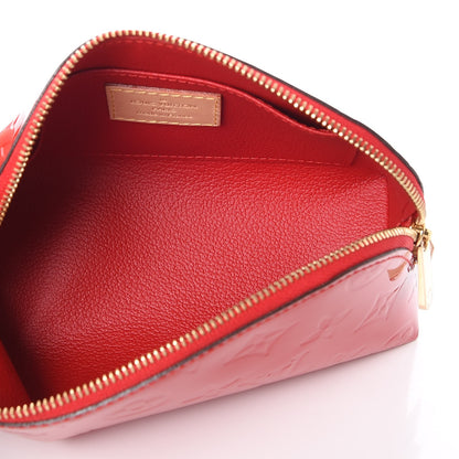 Louis Vuitton Vernis Cosmetic Pouch Cherry 5 of 7