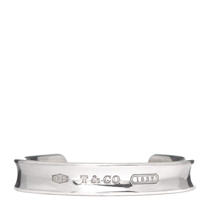 Tiffany Sterling Silver 1837 Cuff Bracelet 1 of 5