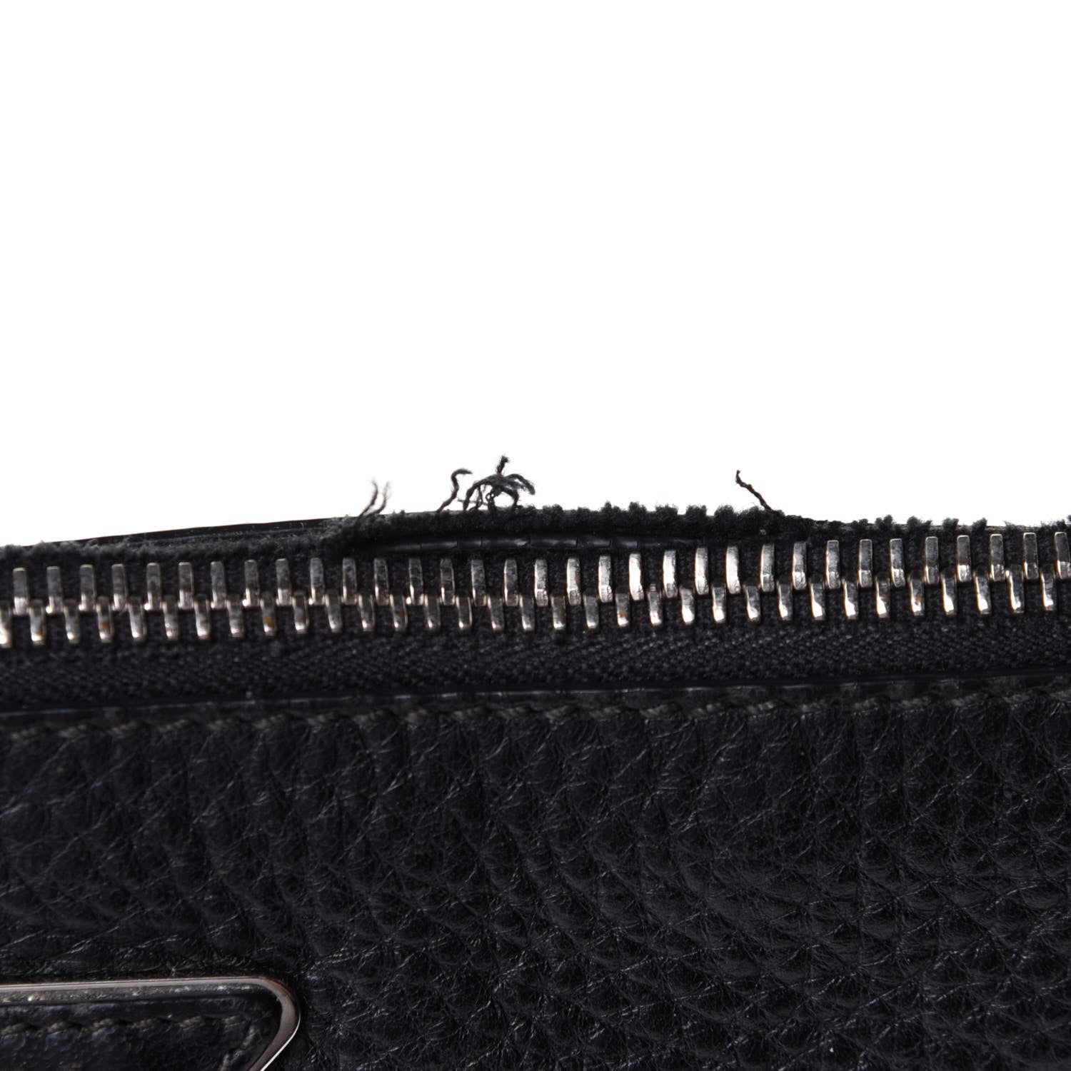 Prada Vitello Daino Crossbody Bag Black 11 of 11