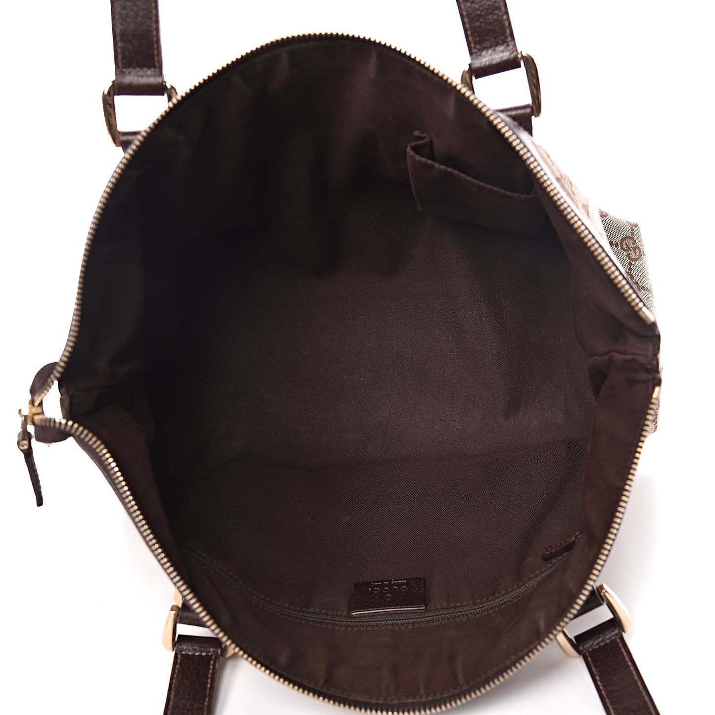 Monogram Medium Abbey Tote Brown