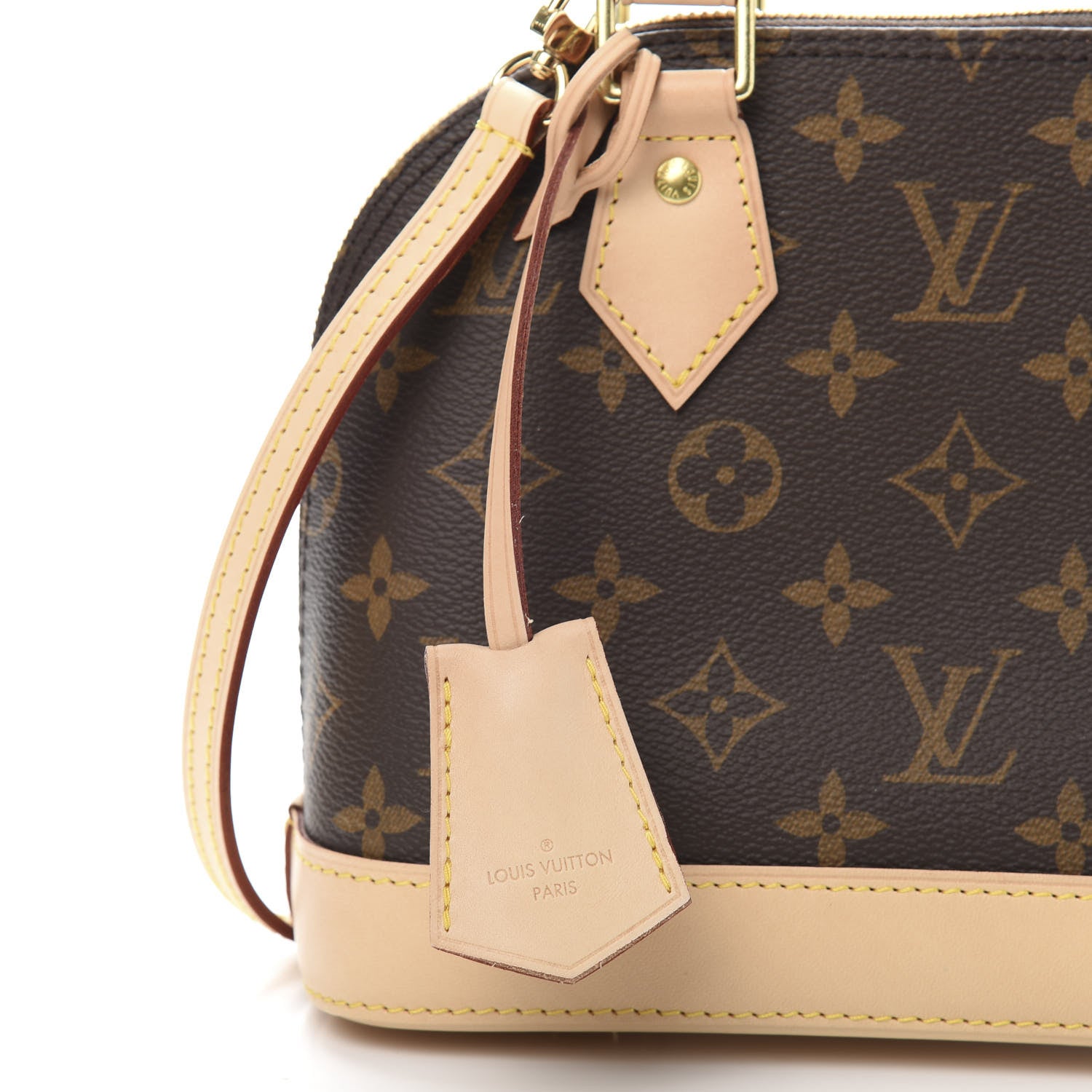 Louis Vuitton Monogram Alma BB 8 of 9