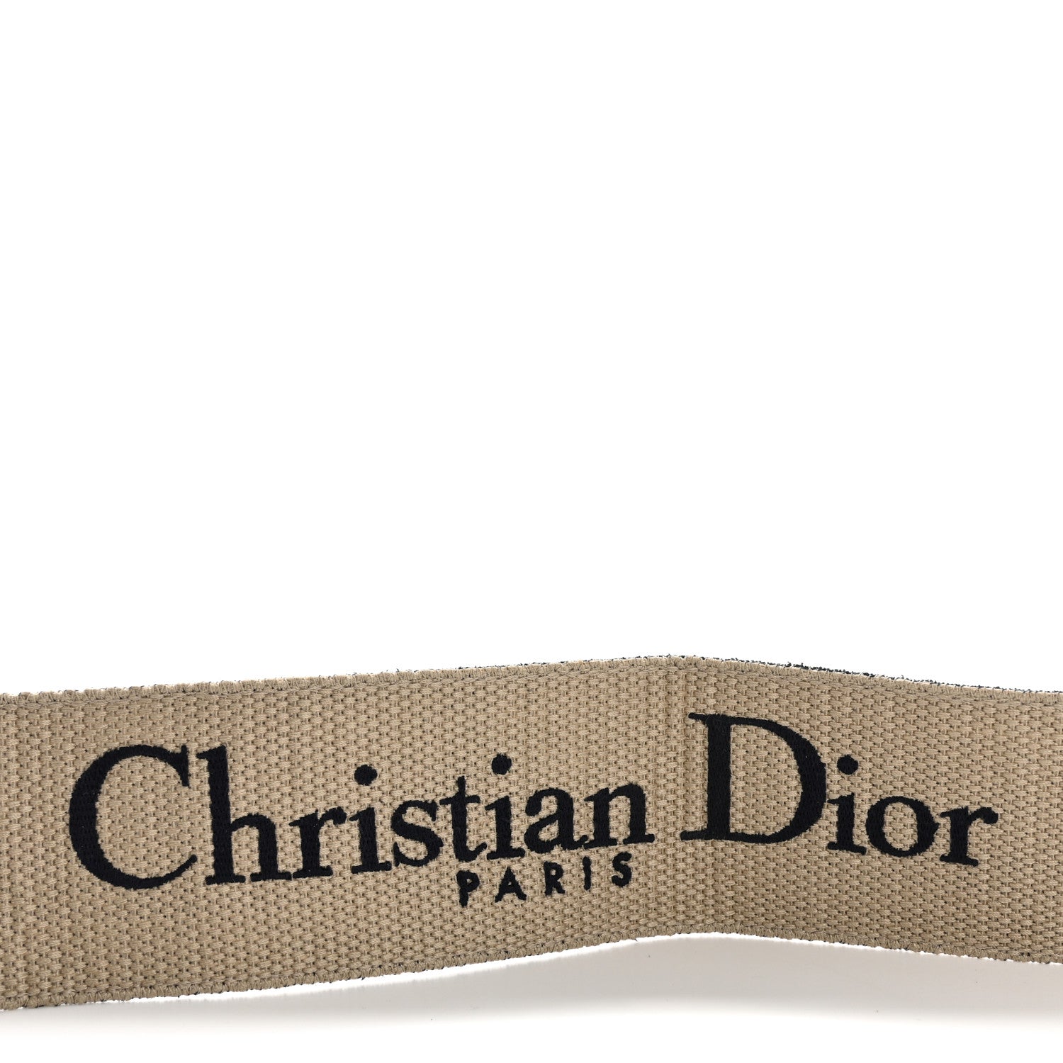 Christian Dior Canvas Embroidered Shoulder Strap Blue 4 of 8
