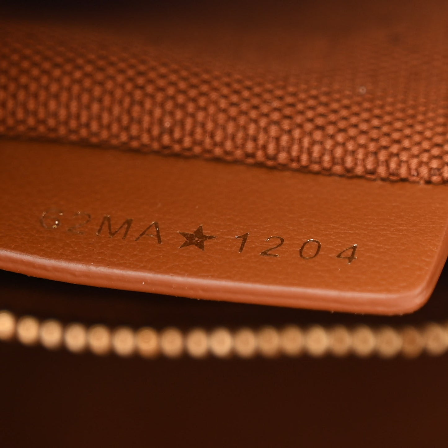 Calfskin Macro Cannage Medium Book Tote Golden Saddle