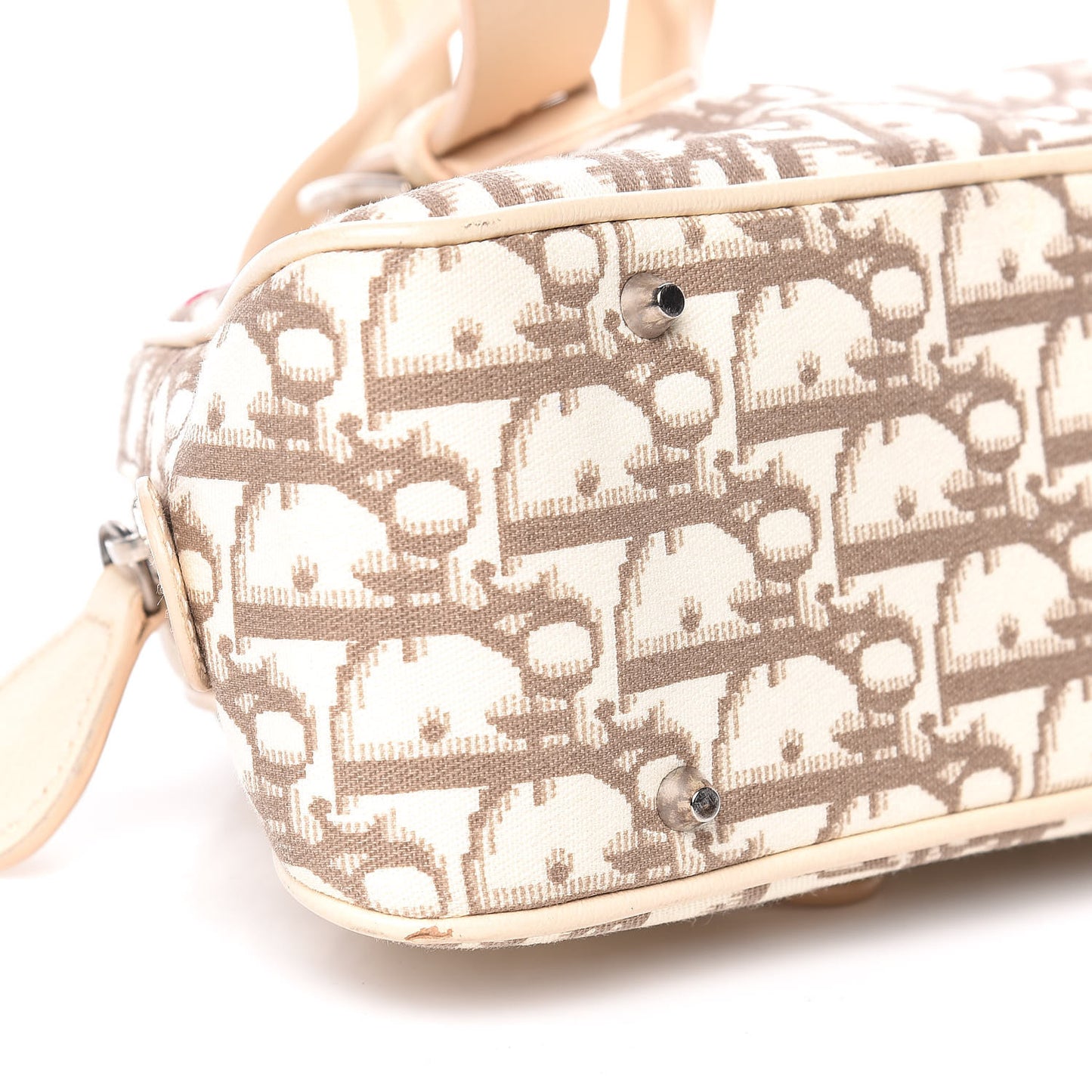 Monogram Vintage Flowers Small Bowler Beige