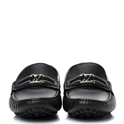 Louis Vuitton Taiga Hockenheim Moccasin Loafers 8.5 Black 2 of 12