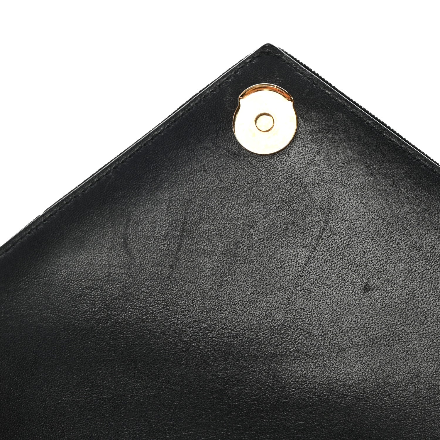 Saint Laurent Velvet Tri-Quilt Monogram Medium College Bag Black 10 of 14