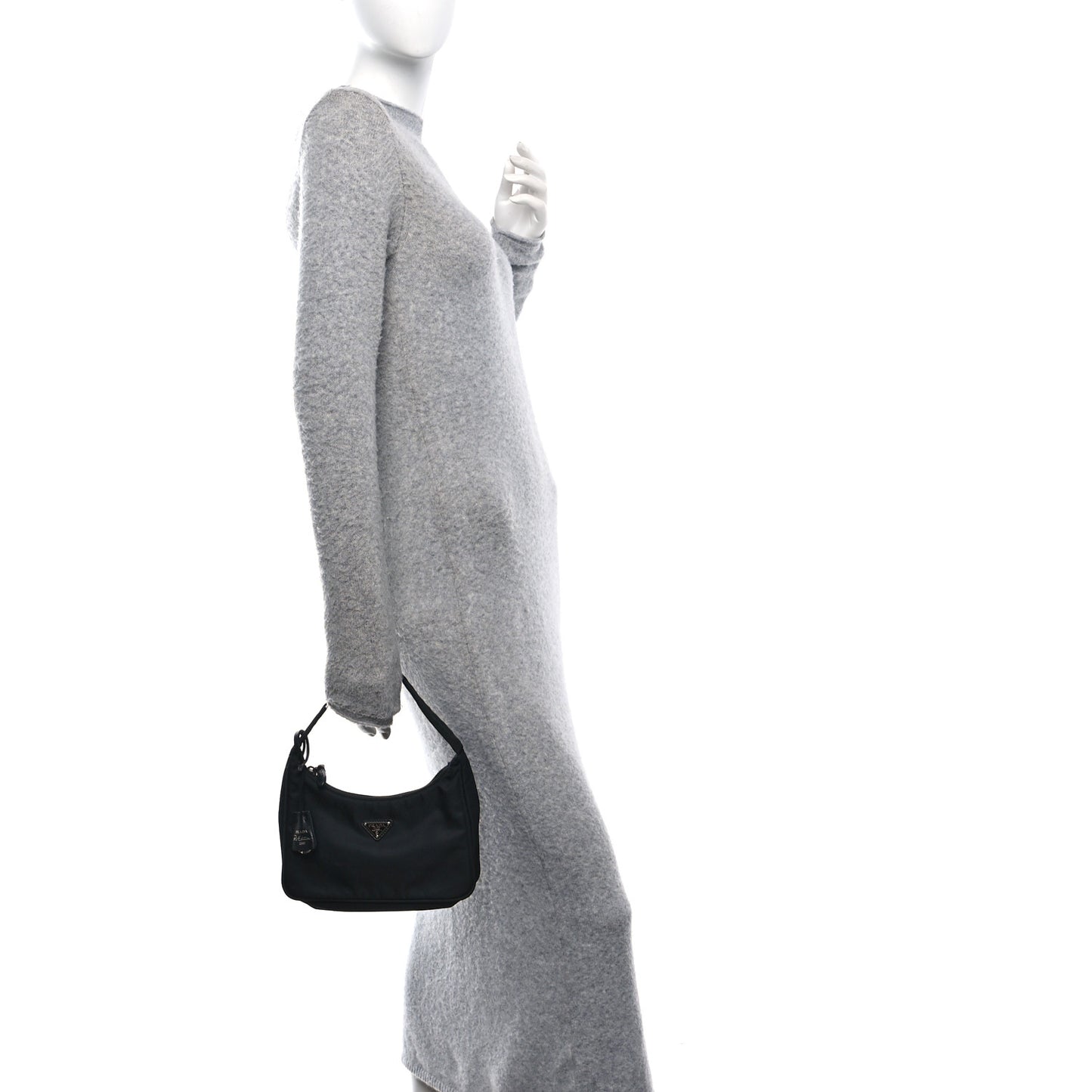 Tessuto Nylon Mini Re-Edition 2000 Bag Black