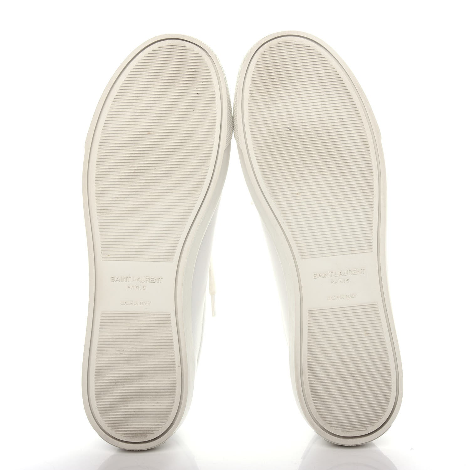 Saint Laurent Calfskin Andy Low Top Sneakers 41 Mystic White 6 of 10