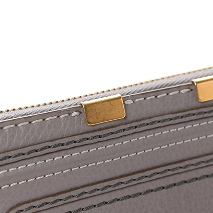 Chloe Calfskin Marcie Long Zip Around Wallet Cashmere Grey 13 of 15
