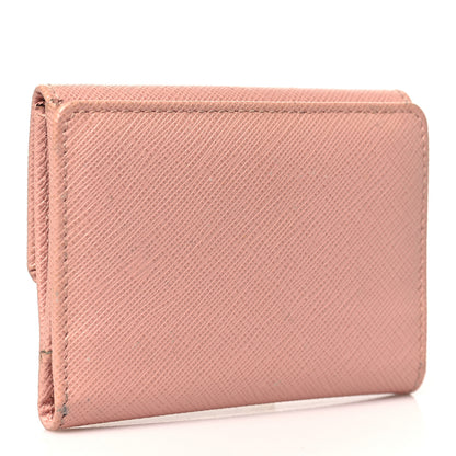 Prada Saffiano Tri-Fold Wallet Orchidea 3 of 8