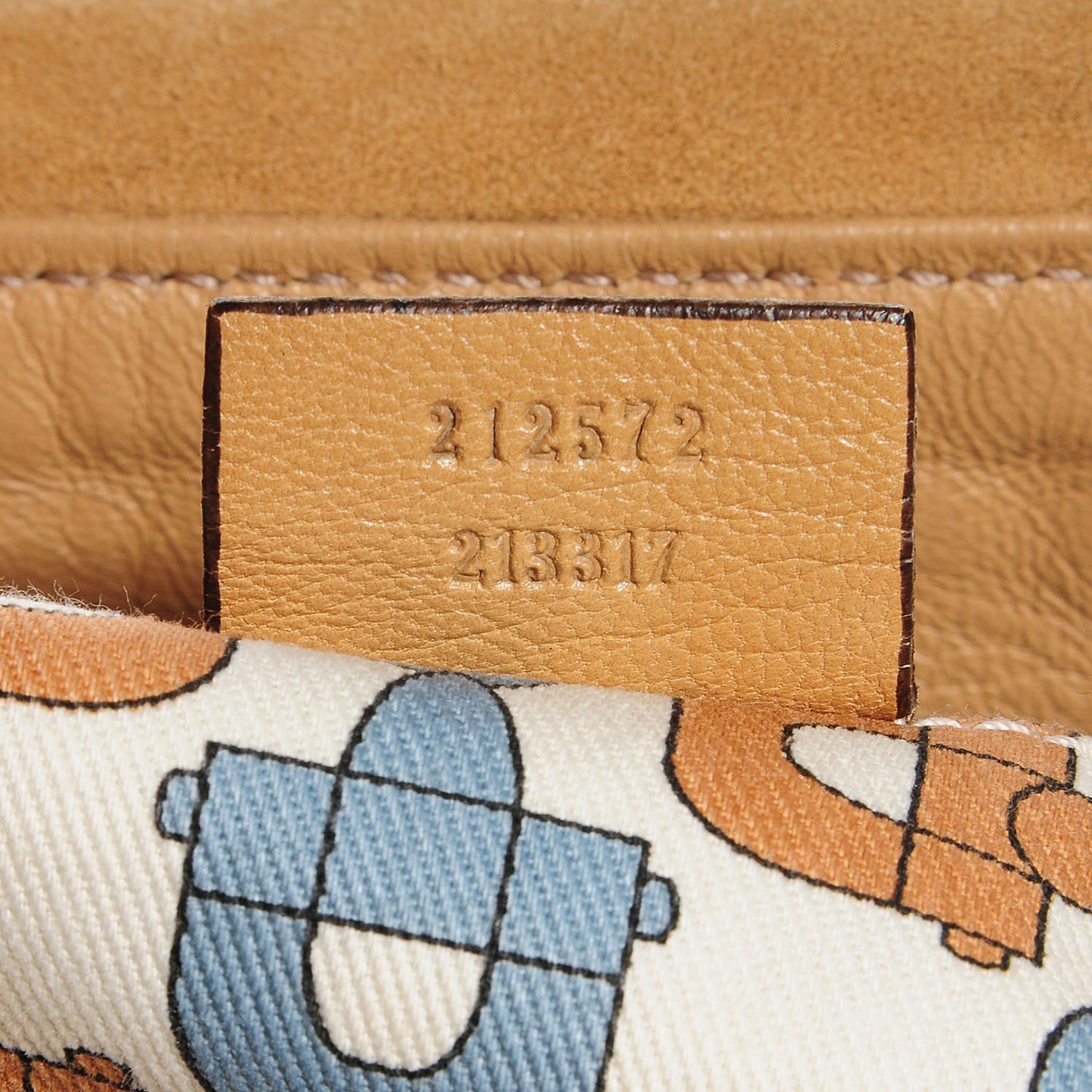 Guccissima Tribeca Messenger Bag Beige