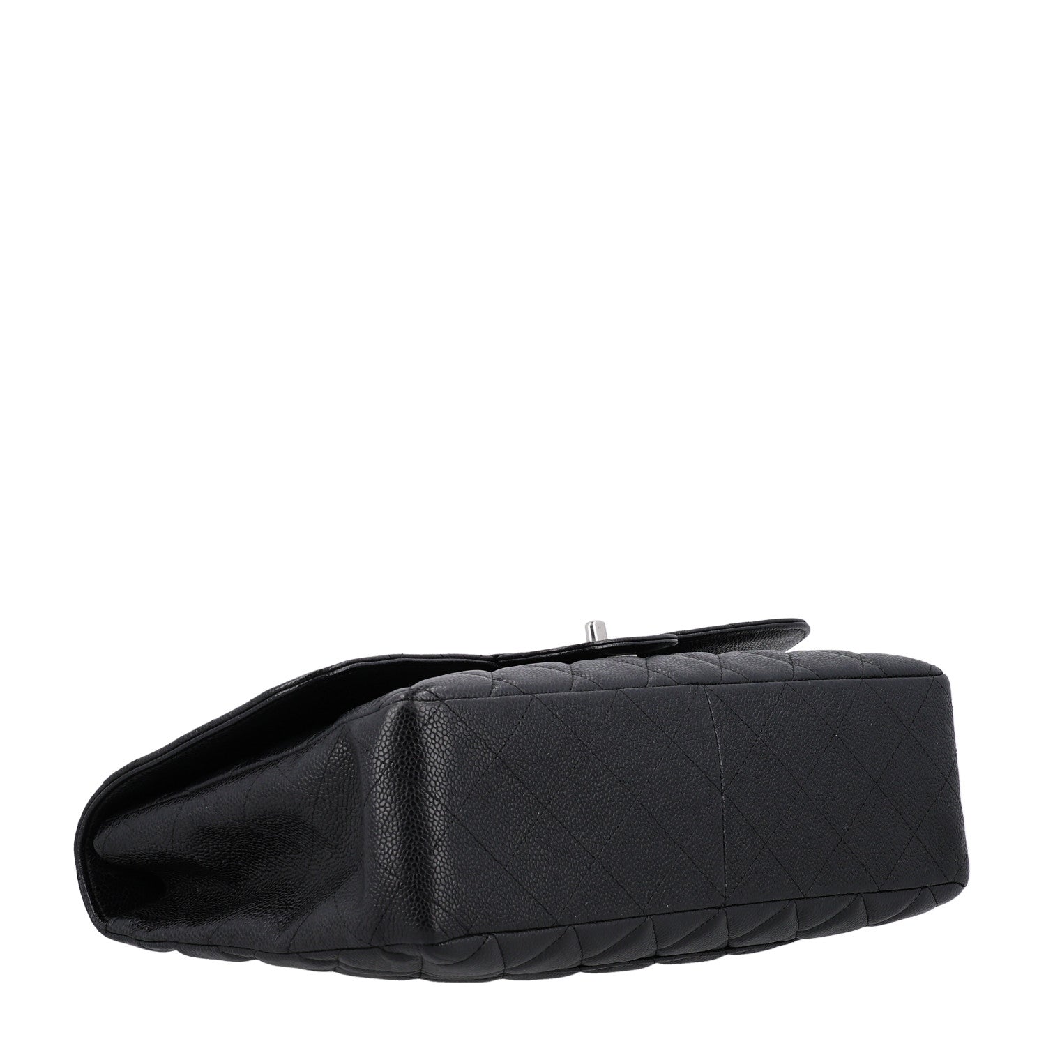 Chanel Caviar Quilted Jumbo Single Flap Black 4 of 10