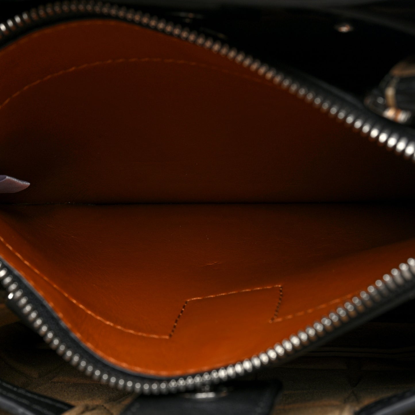 Calfskin Embossed Park Avenue Mini Neo Milla Tote  Black