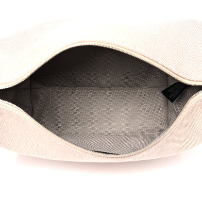 Hermes Canvas Large Bride-A-Brac Pouch Natural Orange 5 of 8