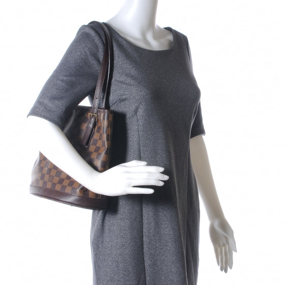 Louis Vuitton Damier Ebene Marais Bucket 23 2 of 10