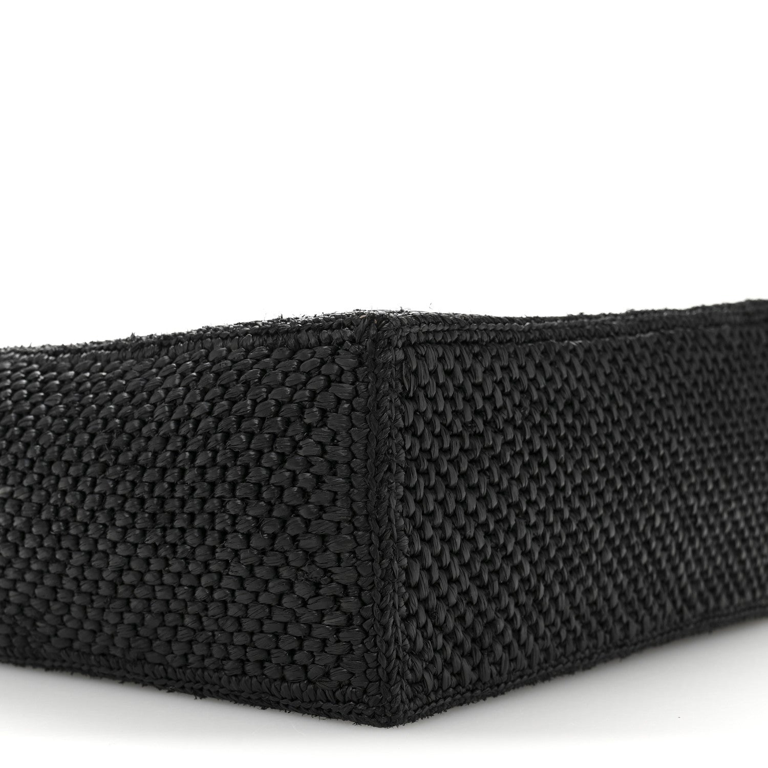 Loewe X PAULA'S IBIZA Raffia Font Tote Black 8 of 9