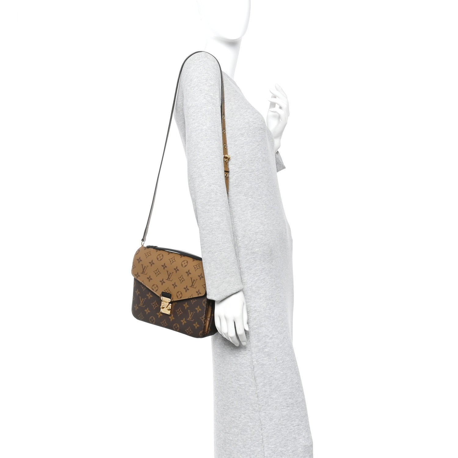 Louis Vuitton Reverse Monogram Pochette Metis 2 of 9
