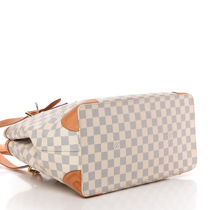 Louis Vuitton Damier Azur Hampstead MM 4 of 14
