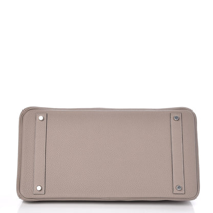 Hermes Togo Birkin 40 Gris Asphalte 7 of 31