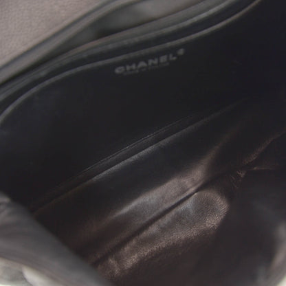 Chanel Caviar Jumbo Single Flap Black SHW 10 of 10