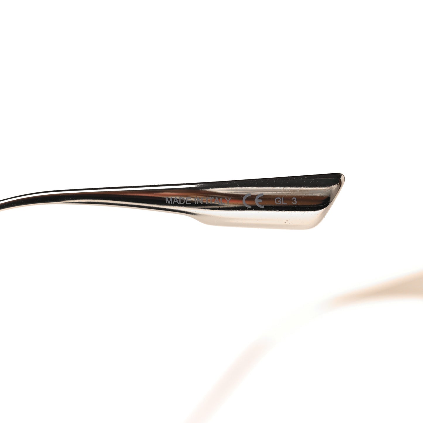 Square 30 Montaigne Sunglasses White