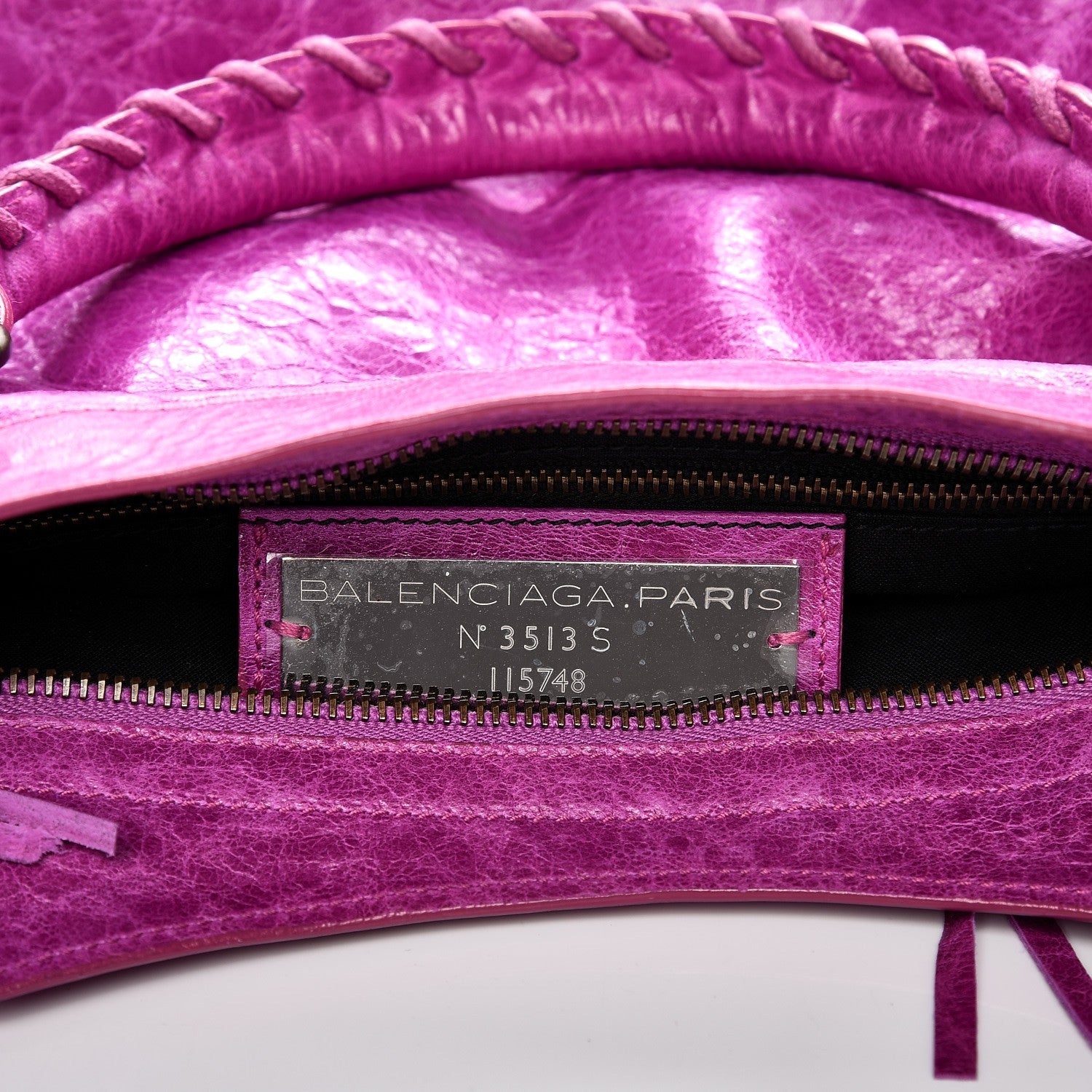 Balenciaga Agneau Classic Hardware City Amethyst 7 of 10