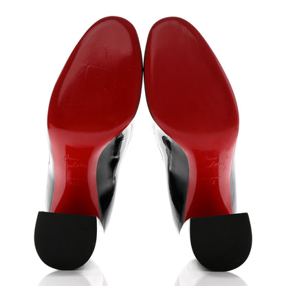 Christian Louboutin Patent Calfskin Miss Sab 85 Pumps 37.5 Black 5 of 11