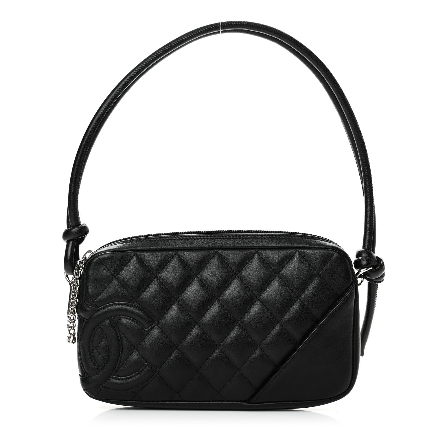 Chanel Calfskin Quilted Cambon Pochette Black 1 of 10