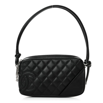 Chanel Calfskin Quilted Cambon Pochette Black 1 of 10