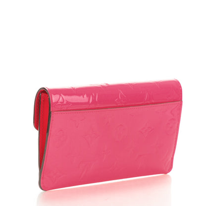 Louis Vuitton Vernis Jeanne Wallet Hot Pink 3 of 7