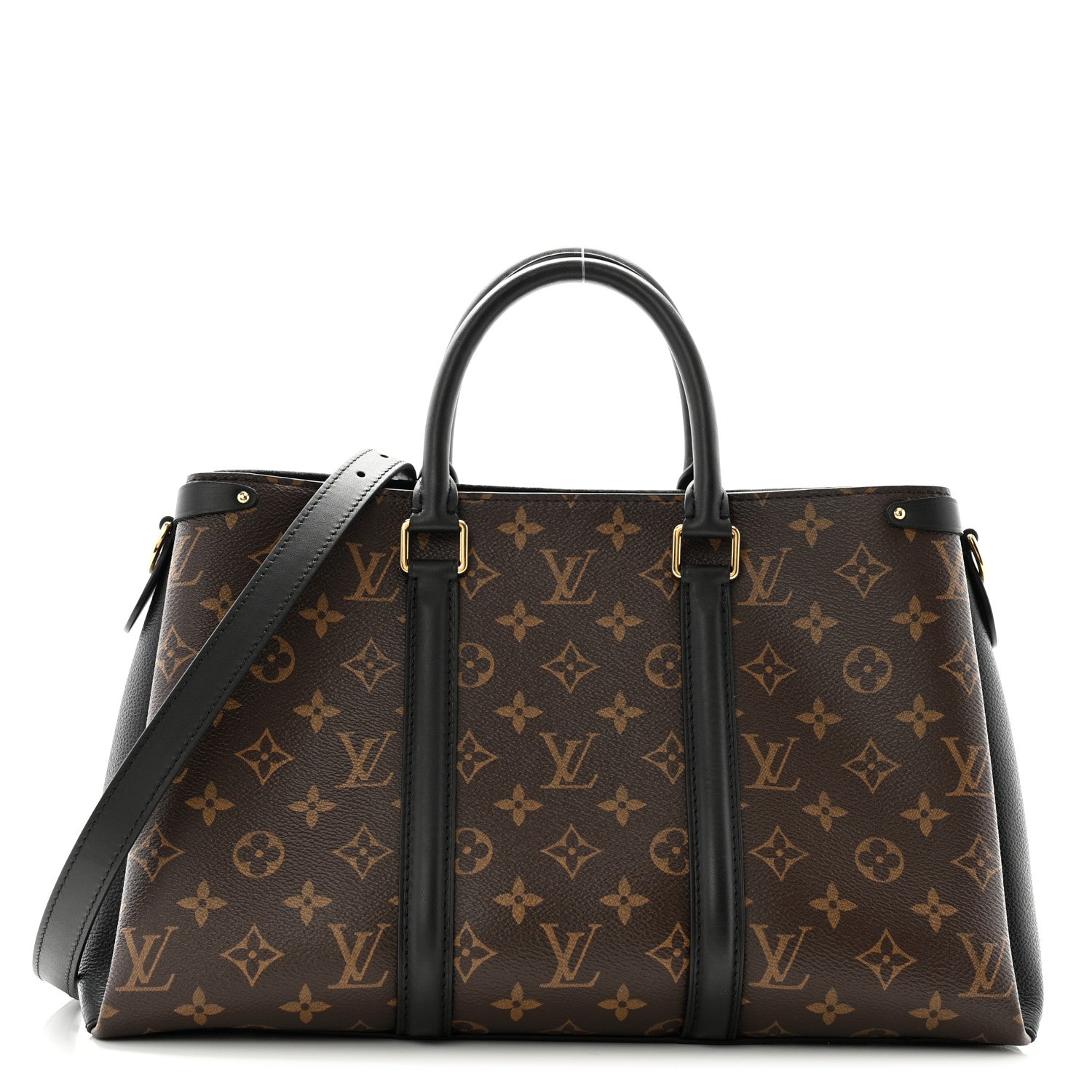 Louis Vuitton Monogram Soufflot MM Black 1 of 13