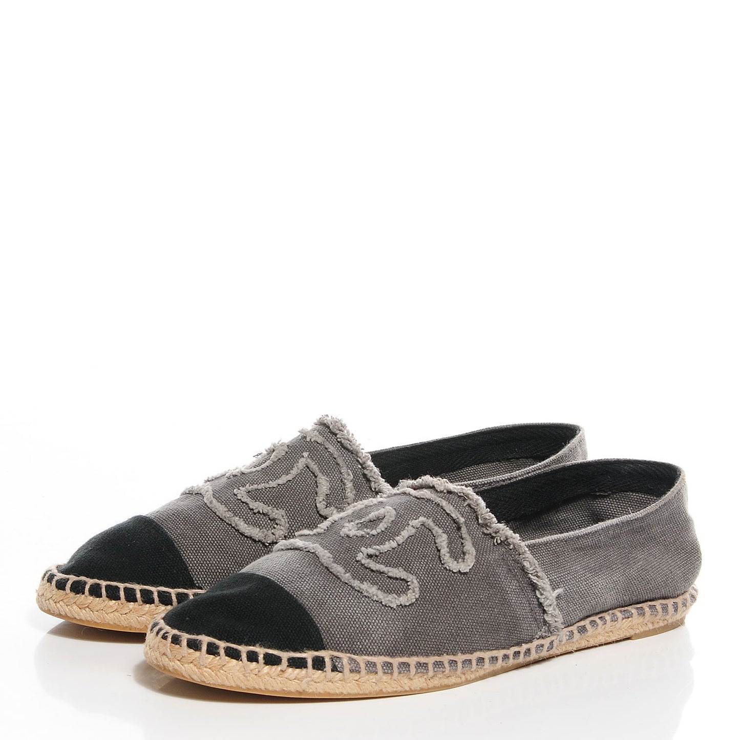 Toile CC Espadrilles 37 Grey Black