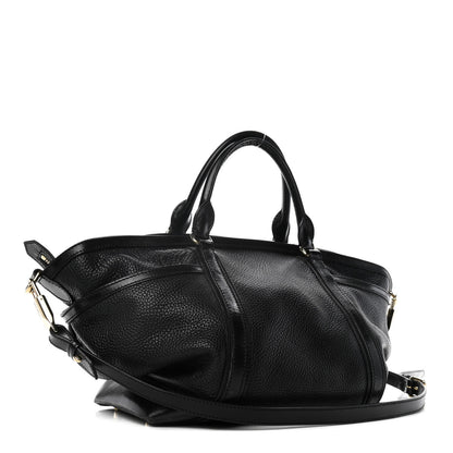 Burberry Grainy Calfskin Diaper Bag Black 3 of 16