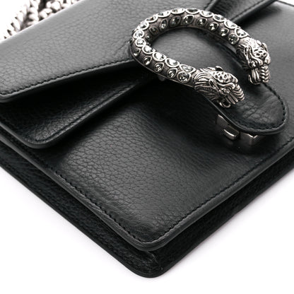 Gucci Calfskin Mini Dionysus Shoulder Bag Black 11 of 12
