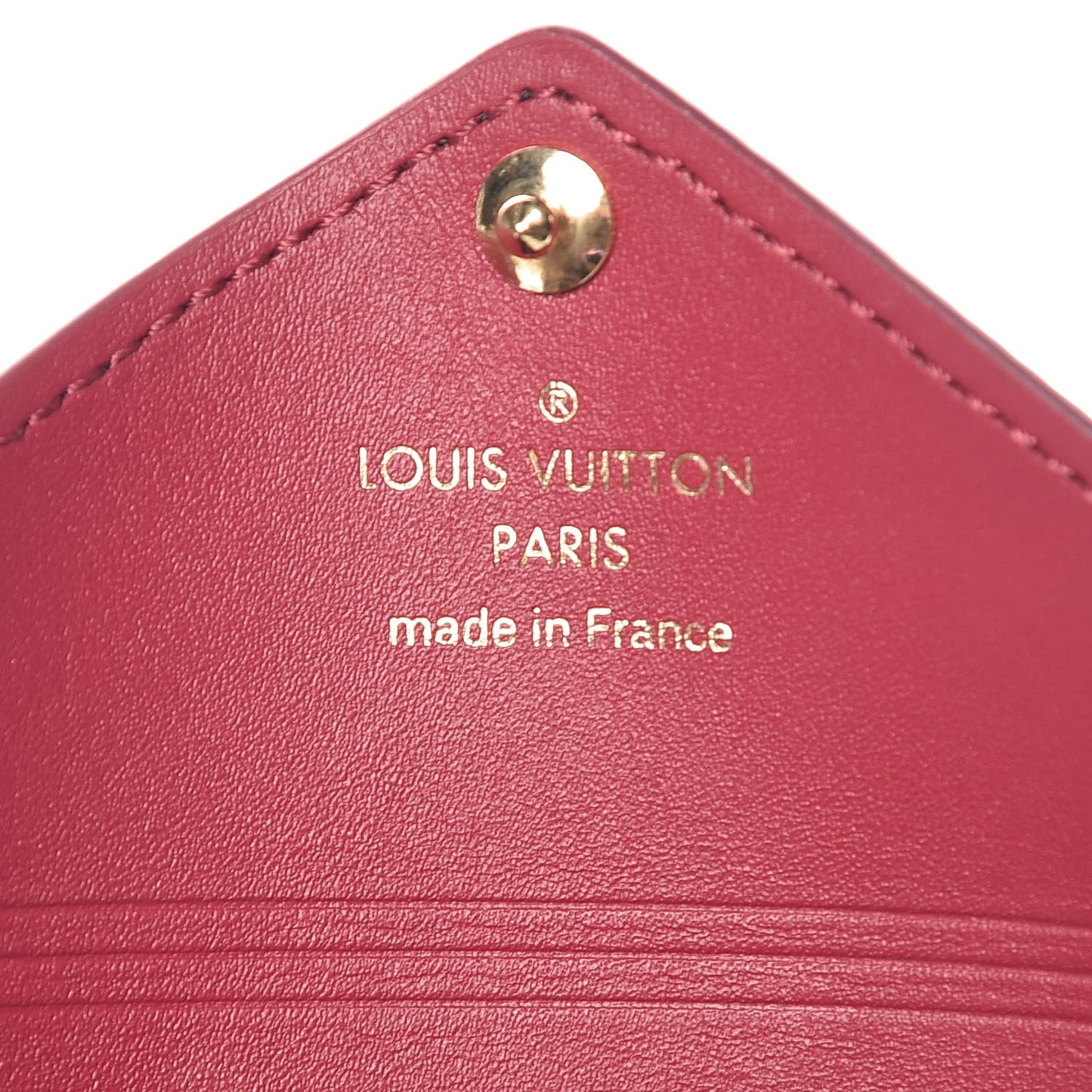 Monogram Small Kirigami Pochette Insert Fuchsia