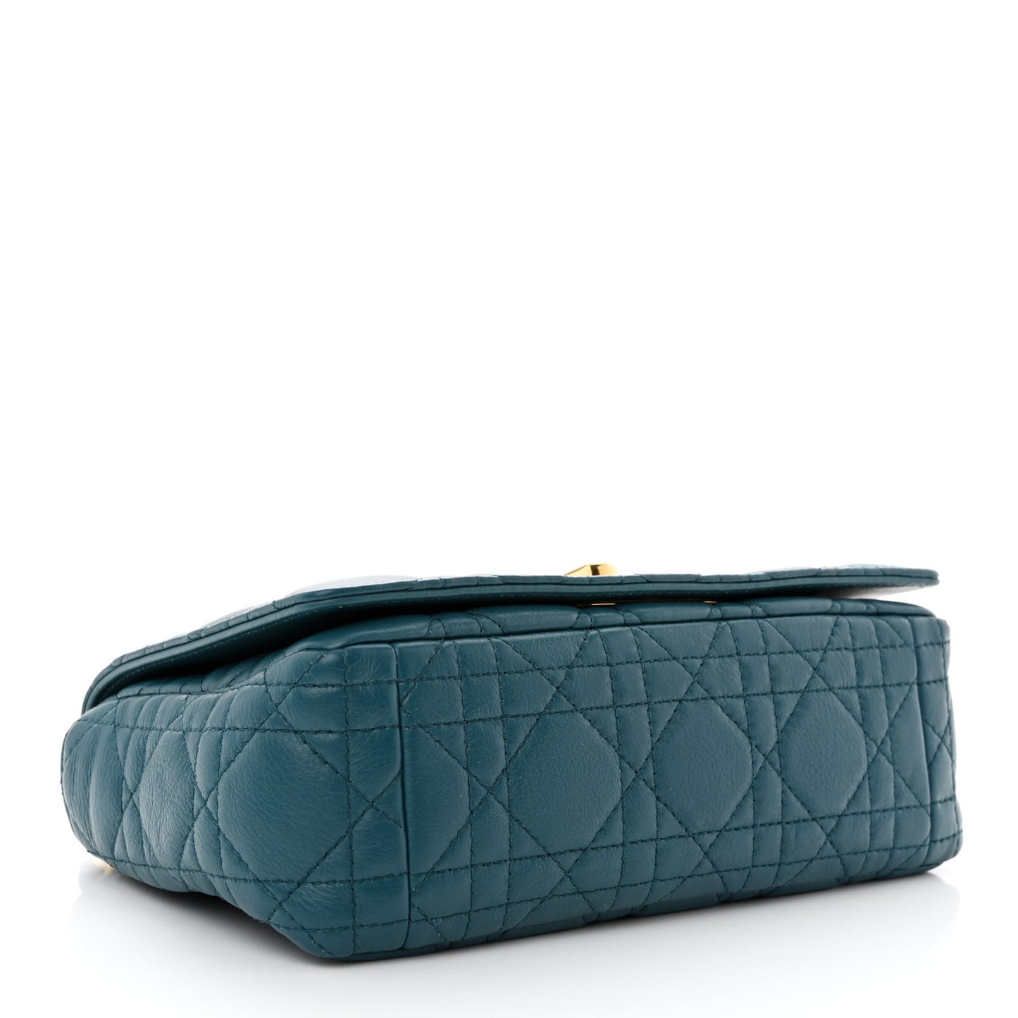 Lambskin Cannage Small Caro Bag Deep Ocean