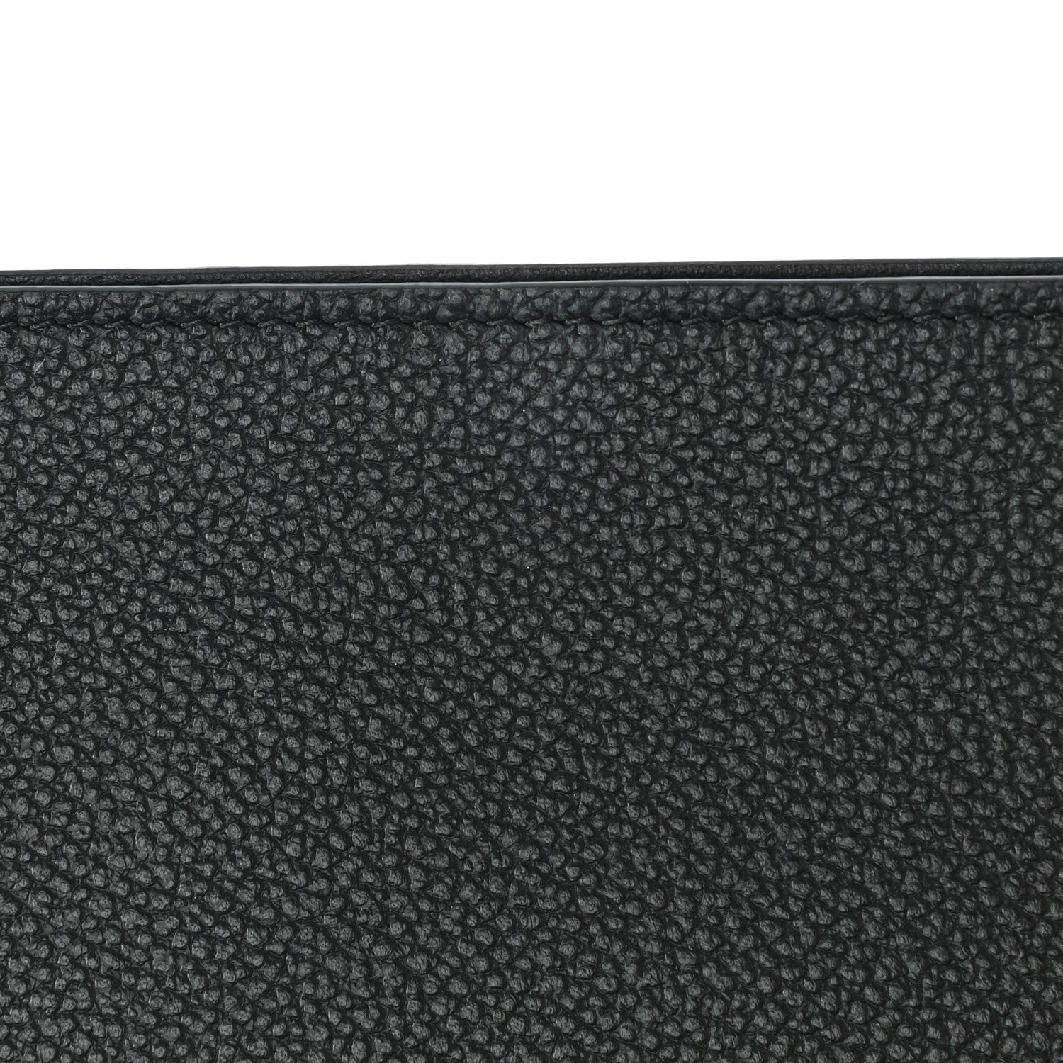 Louis Vuitton Calfskin Felicie Chain Wallet Card Holder Insert Black 7 of 7