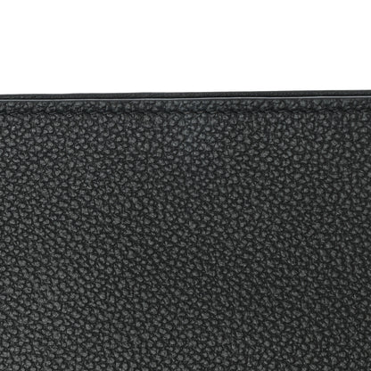 Louis Vuitton Calfskin Felicie Chain Wallet Card Holder Insert Black 7 of 7