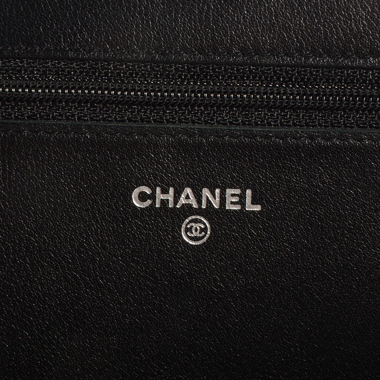 Chanel Caviar Timeless CC Wallet on Chain WOC Black 7 of 9