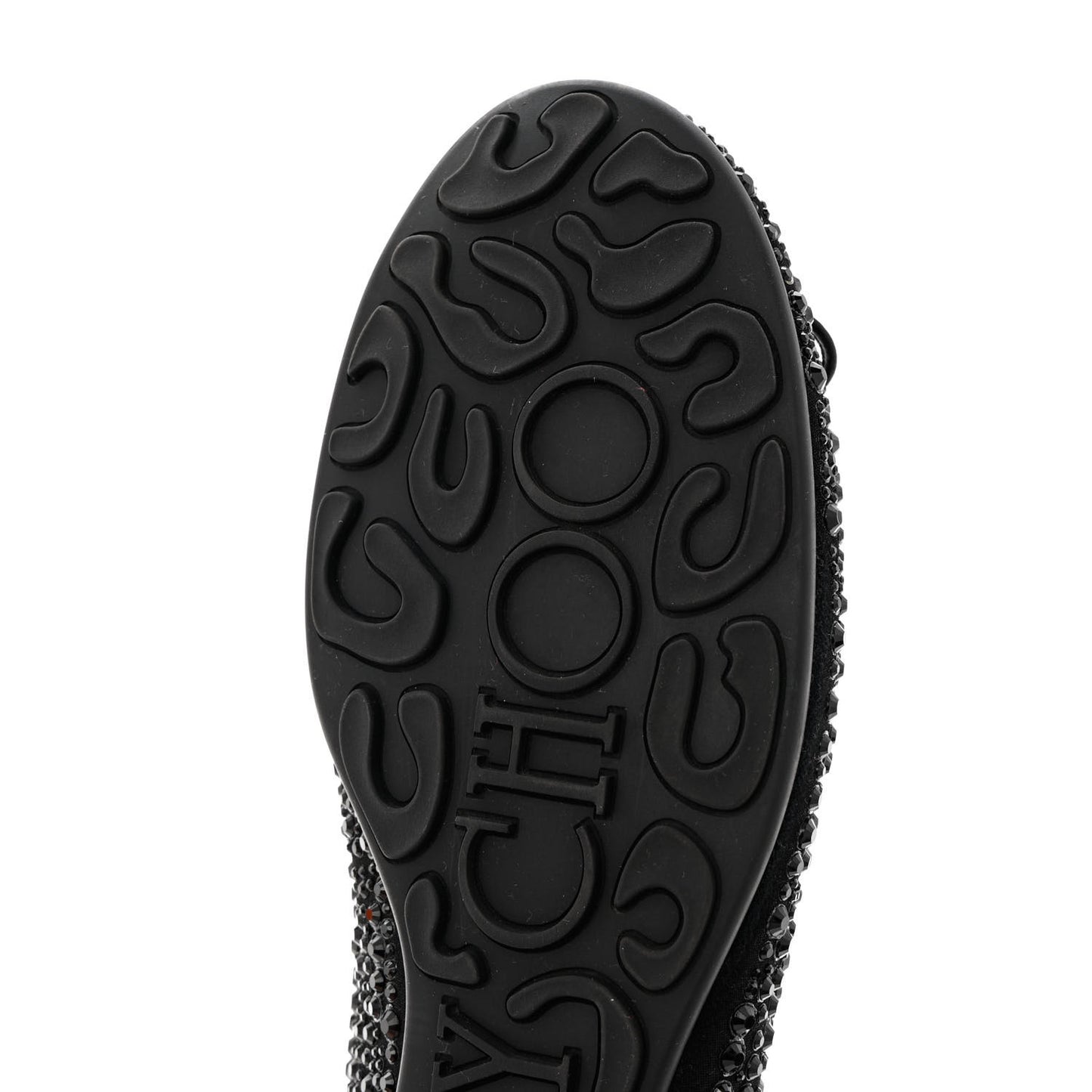 Jeweled Weber Ballet Flats 39 Black