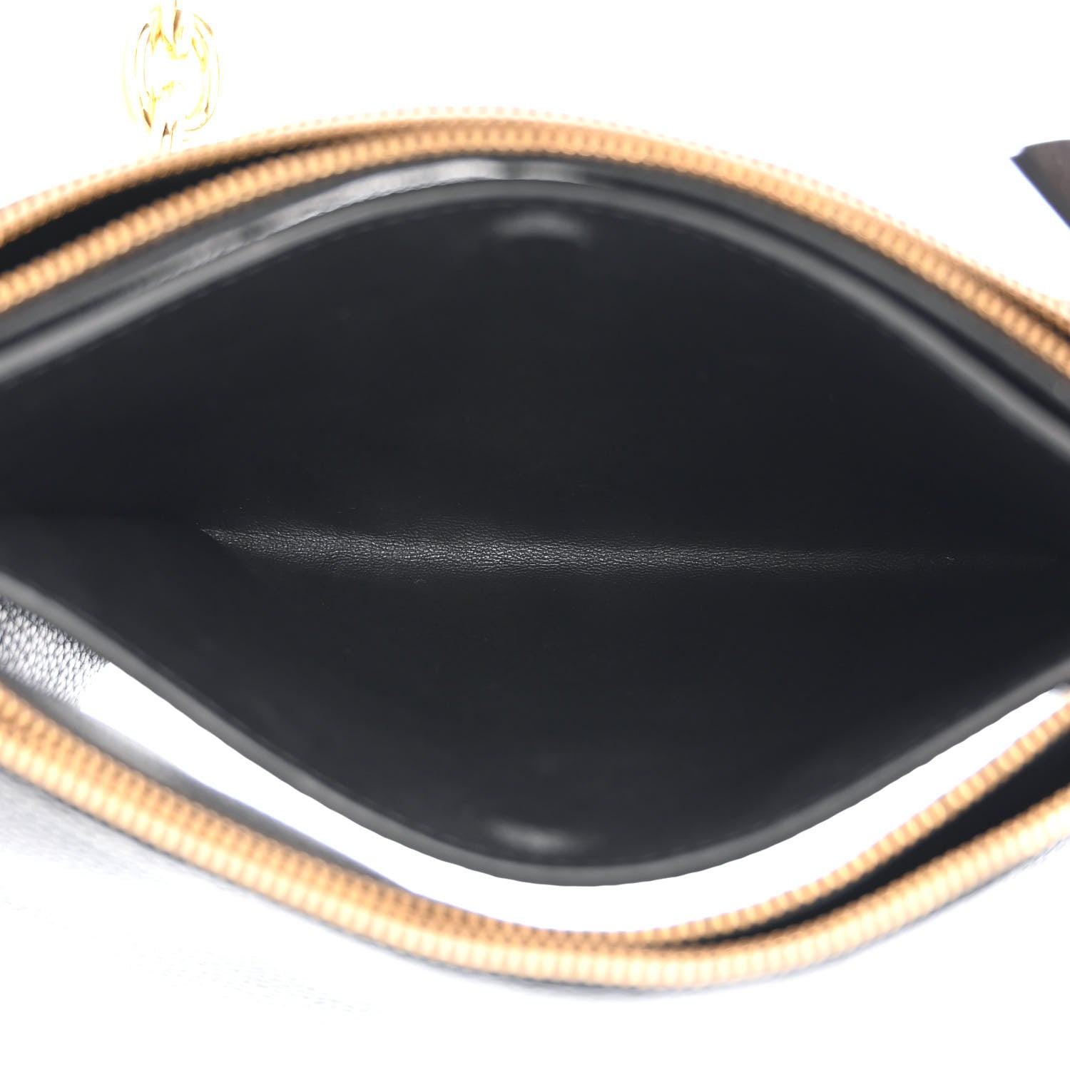 Bottega Veneta Grained Calfskin Saint Germain Chain Crossbody Pouch Black 6 of 12