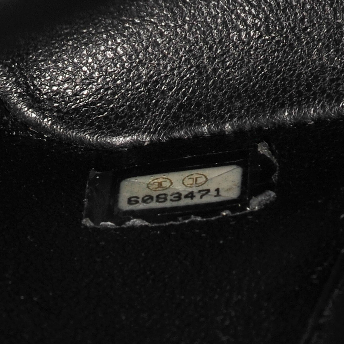Caviar Medallion Tote Black
