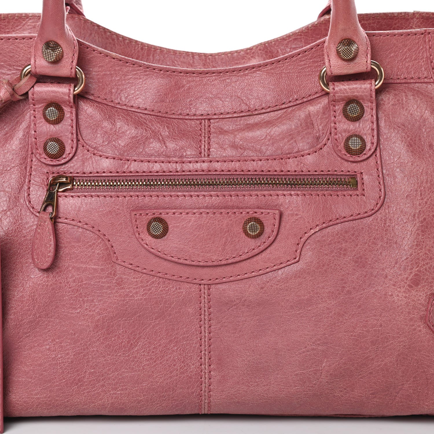 Balenciaga Agneau Giant 12 Rose Gold Hardware Part Time Rose Bruyere 8 of 14